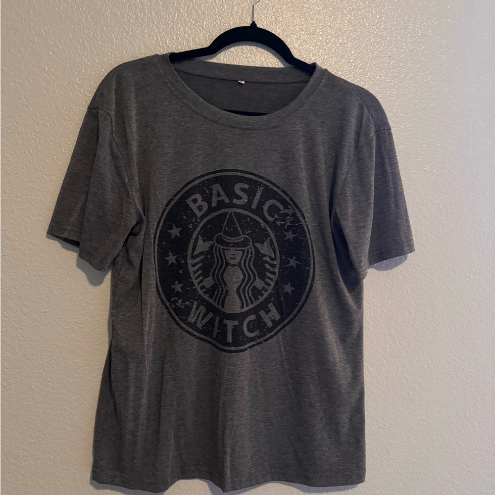 Halloween basic witch t shirt, oversized